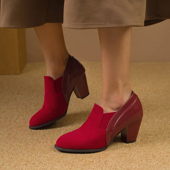 Raina Block-Heel Shoes