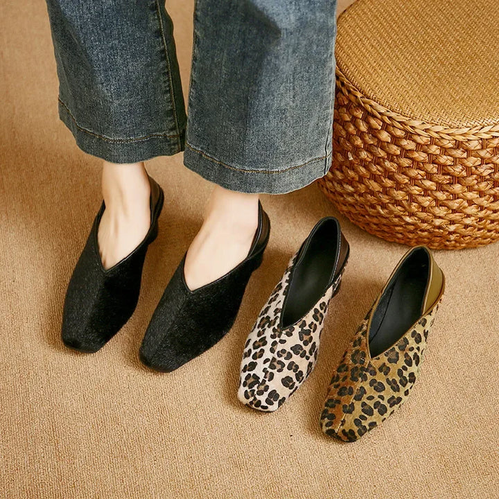 Amelina Sol Fluted Slip-Ons