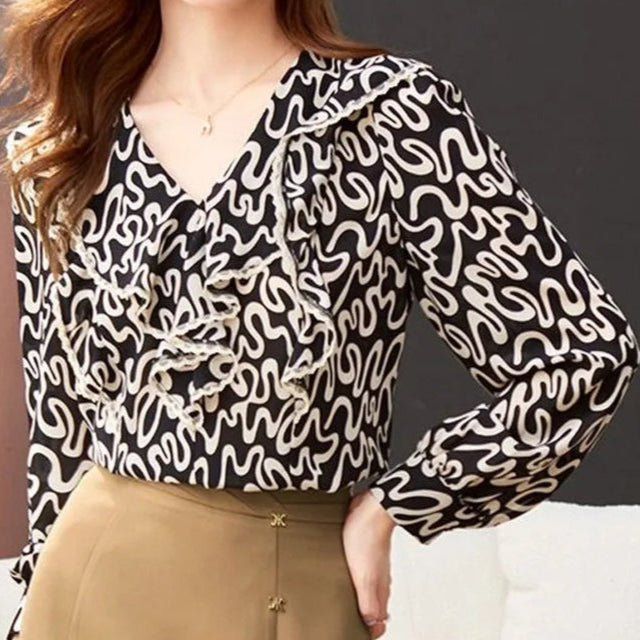 Elandra Ruffle Blouse