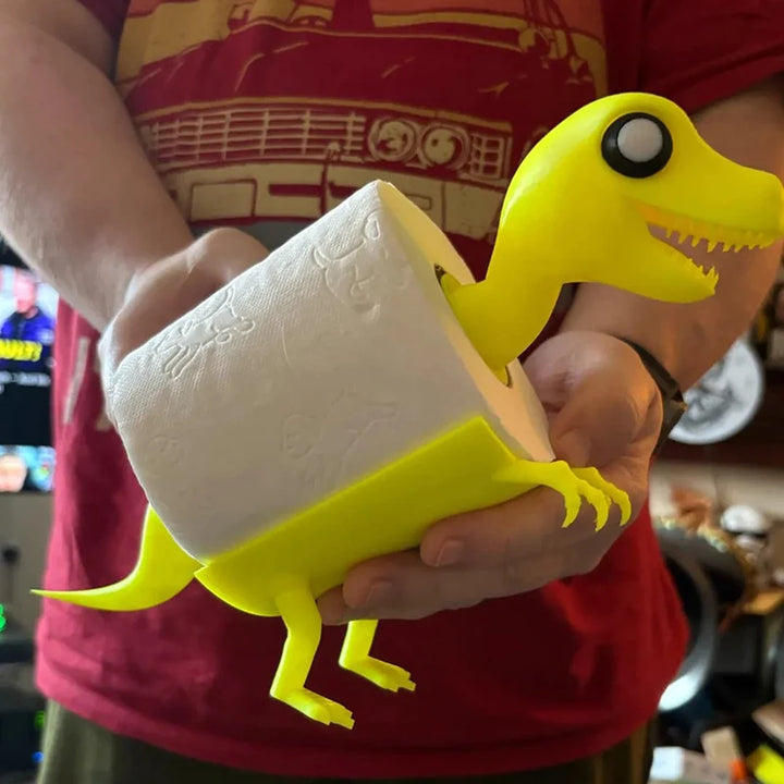 Dinosaur Tissue Holder
