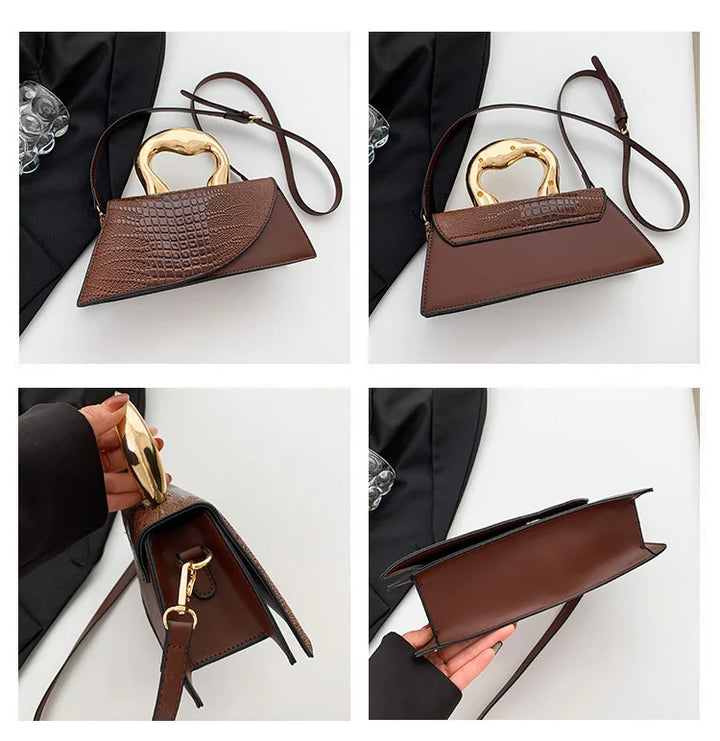 Evania Croc Handbag