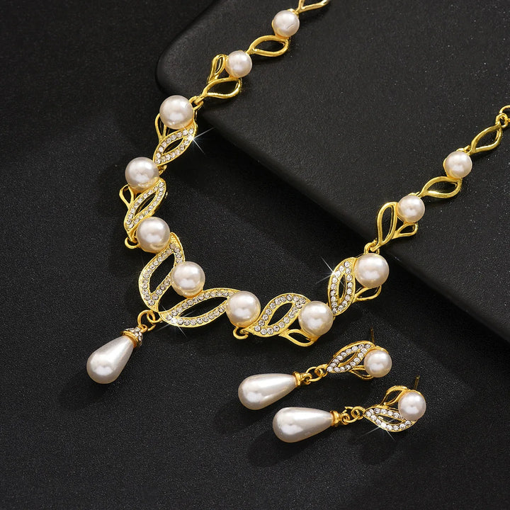 Marisse Pearl Jewelry Set