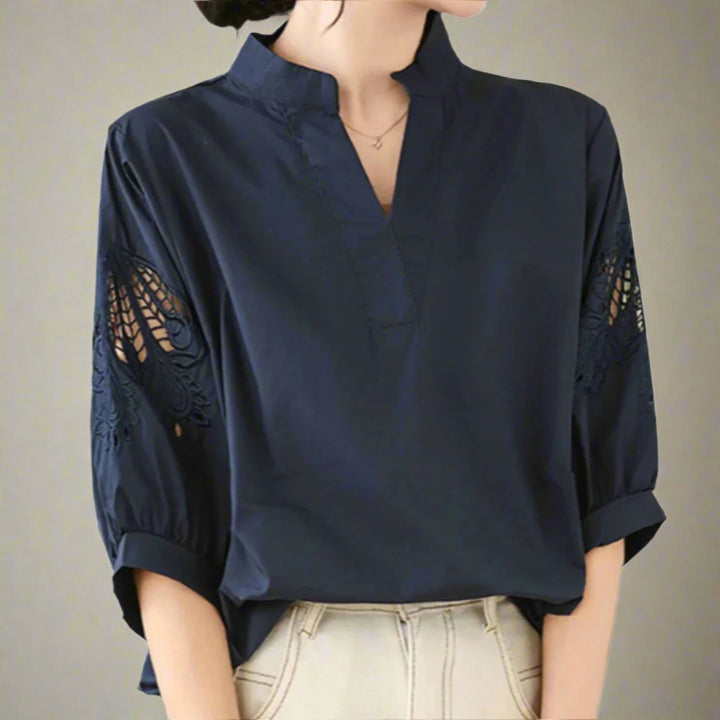 Maia French Floral Top