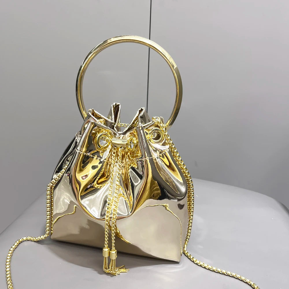 Calla Gloss Metallic Bag