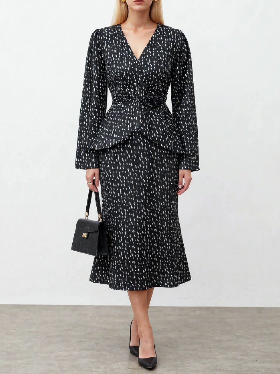 Brielle Polkadot Dress