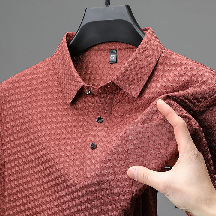 Torin Jacquard Polo Shirt