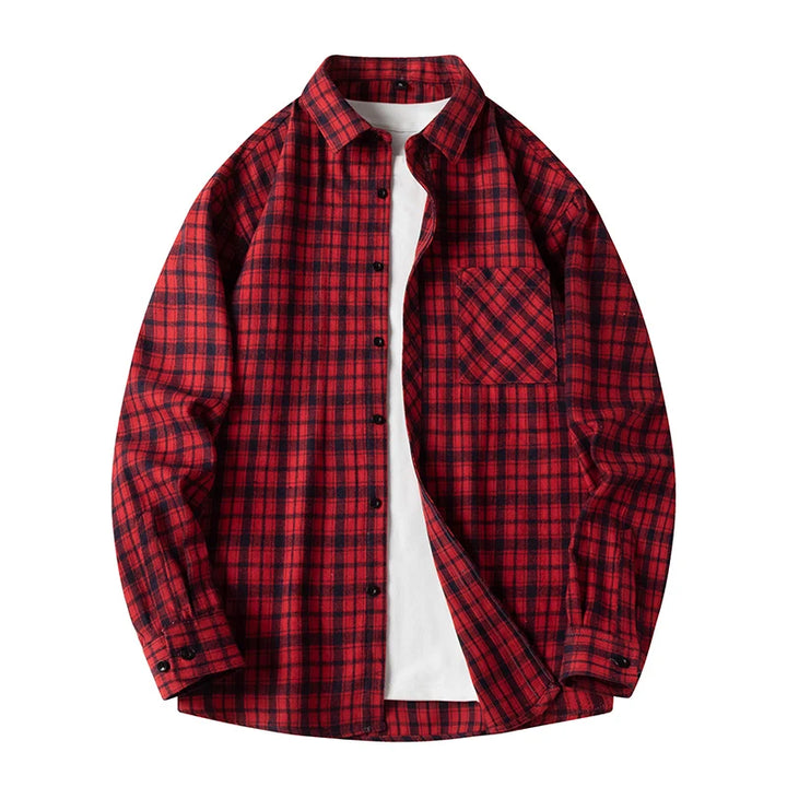 Caden Check Layer Shirt