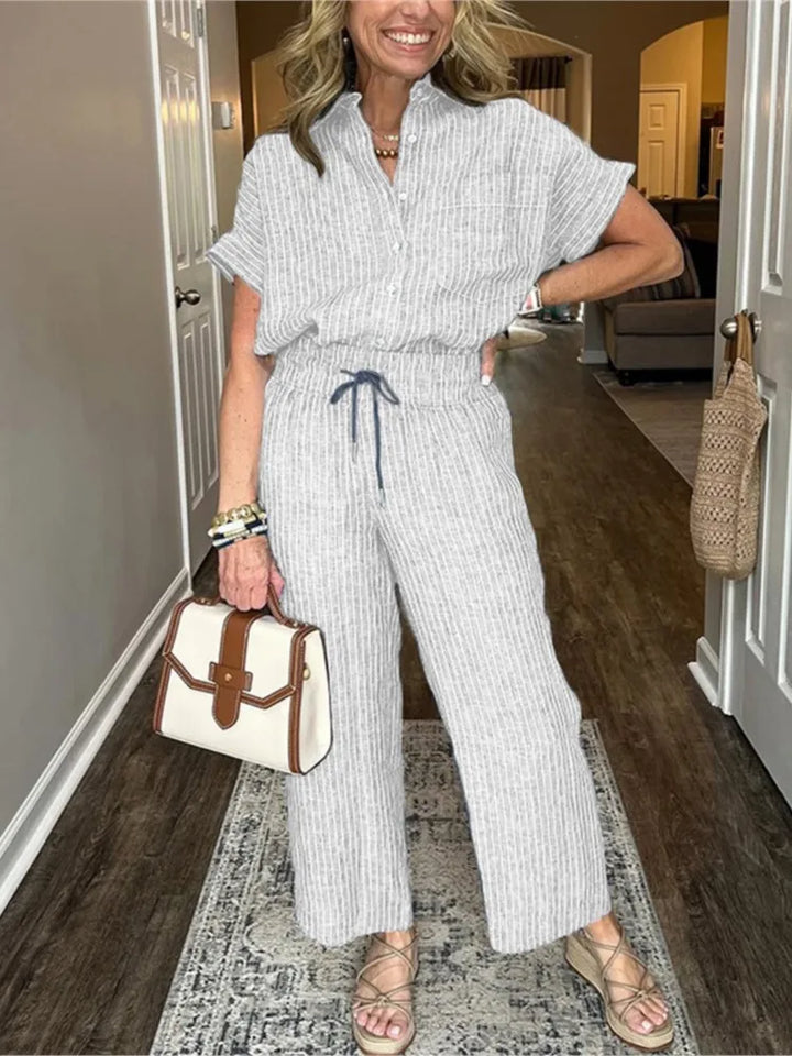 Amellia Relaxed Linen Set