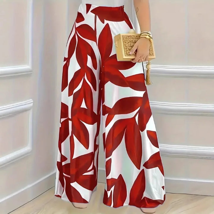 Tessa Elegant Wide Trousers