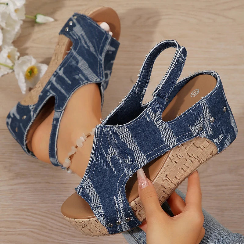 Catalina Comfort Wedge Sandals