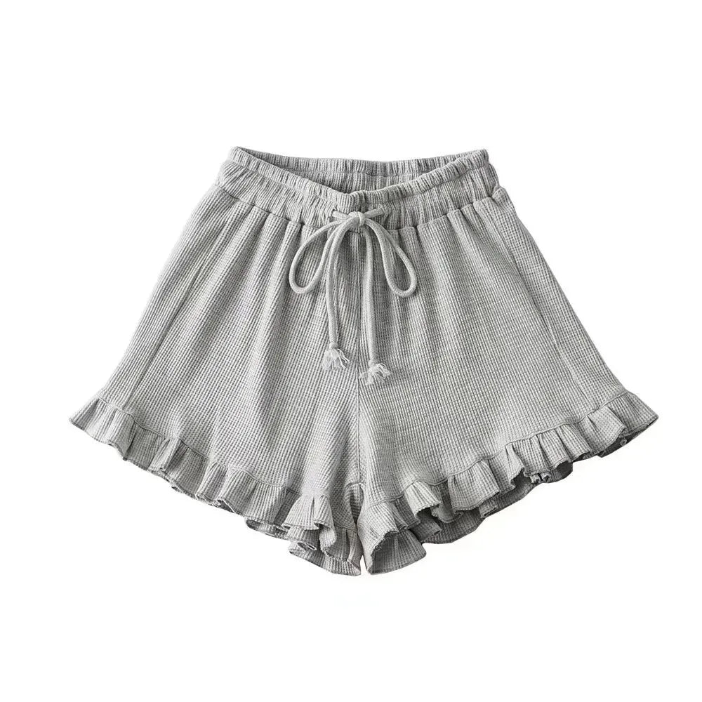 Valeska Gauze Flare Shorts