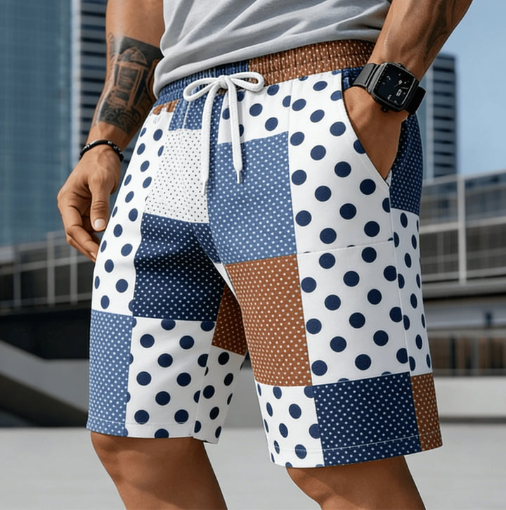 Bennett Patchwork Shorts