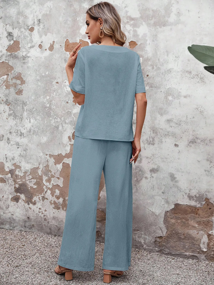 Verona Loose Linen Set