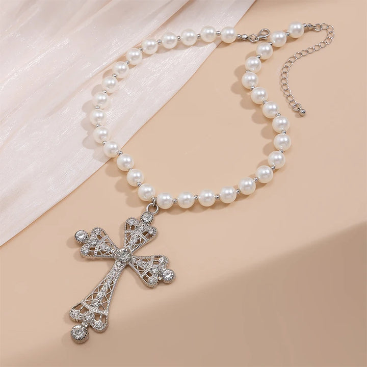 Lourdes Pearl Cross