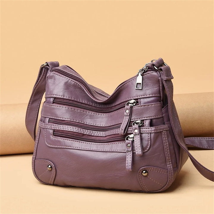 Carmela Multi-Pocket Shoulder Bag