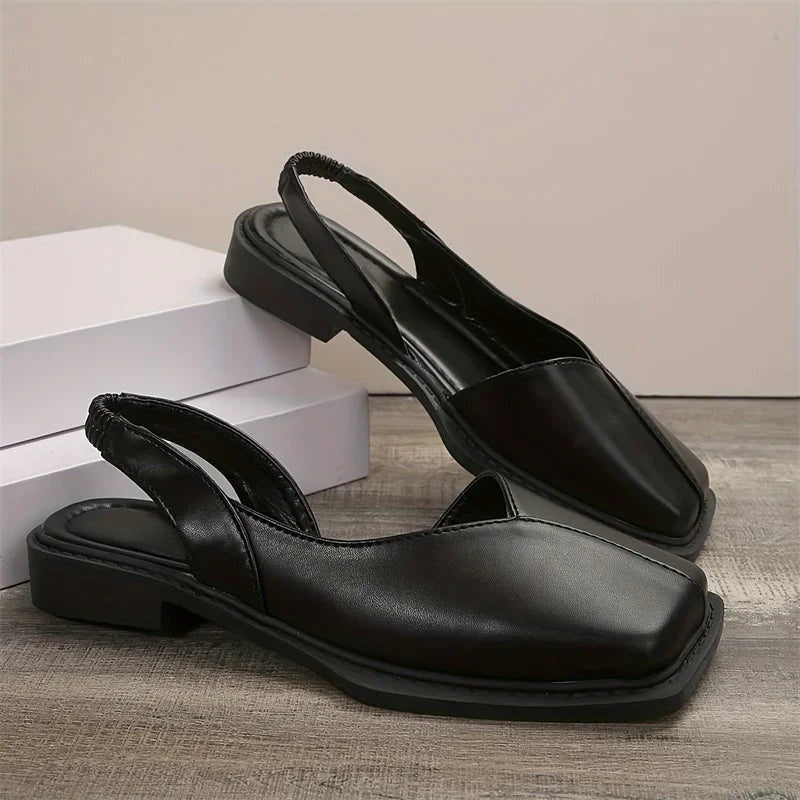 Mara Square-Toe Flats