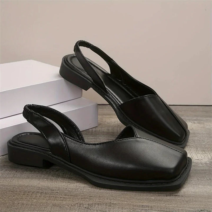 Mara Square-Toe Flats