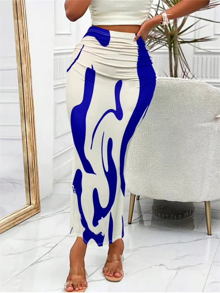 Marixa High-Waist Maxi Skirt
