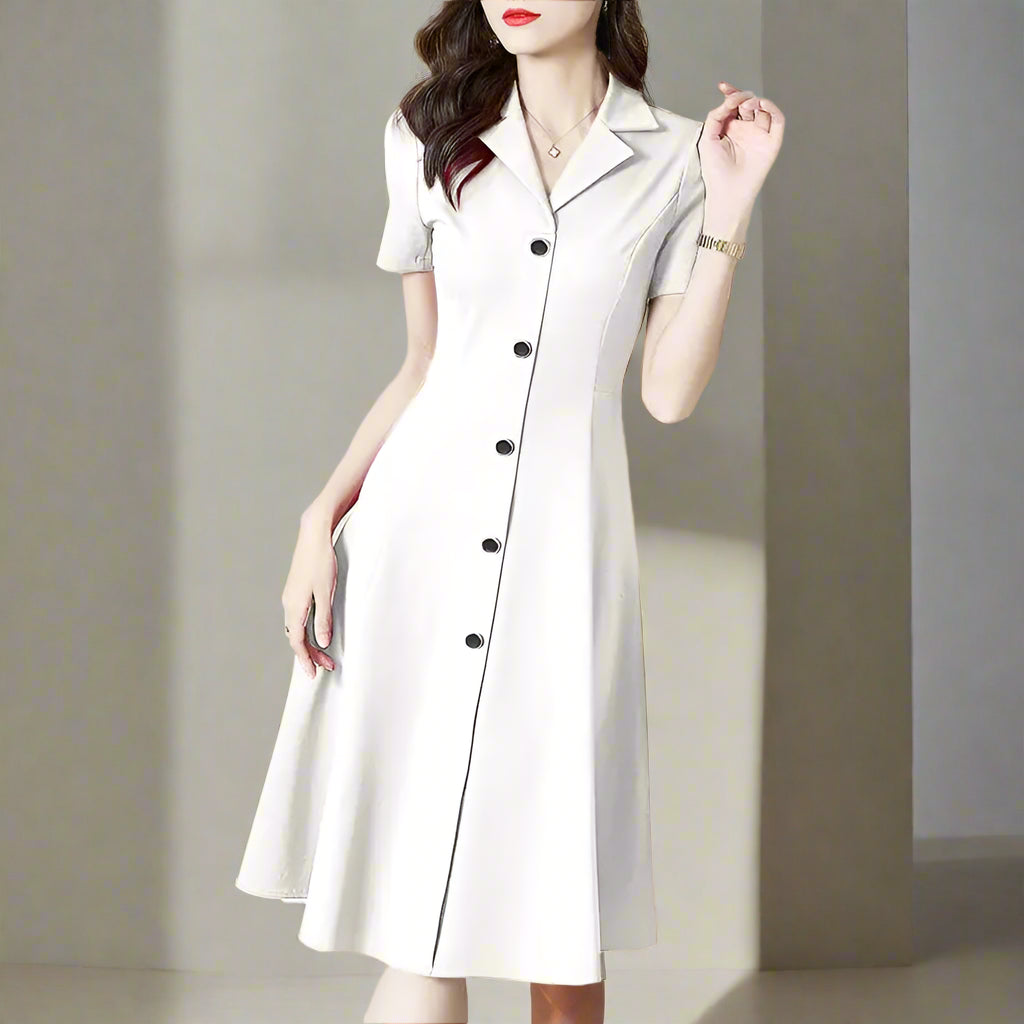 Anaise Button Hour Dress