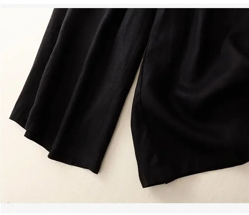 Liora Wide Linen Trousers