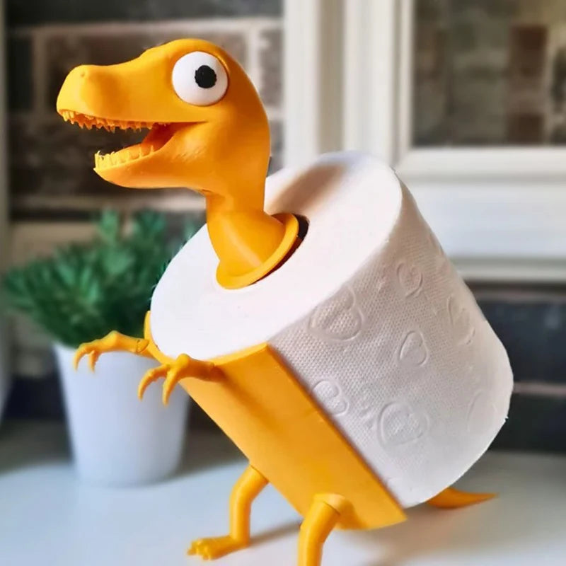 Dinosaur Tissue Holder