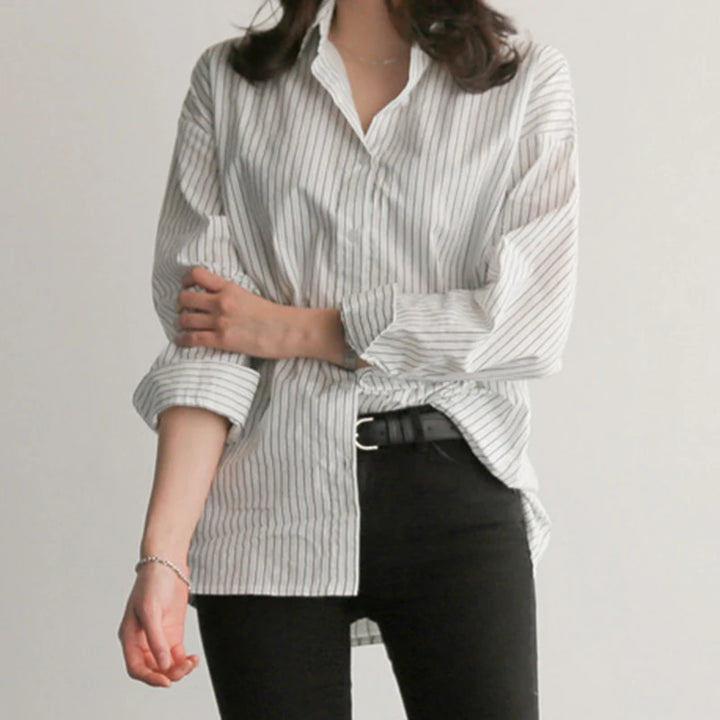 Elsie Drop Stripe Shirt