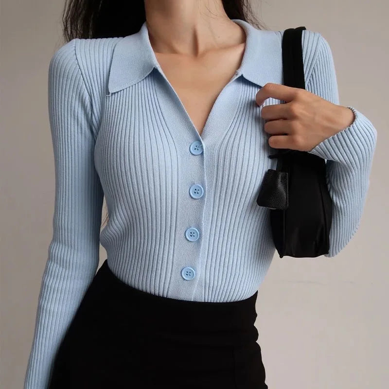 Lenara Soft Collar Sweater