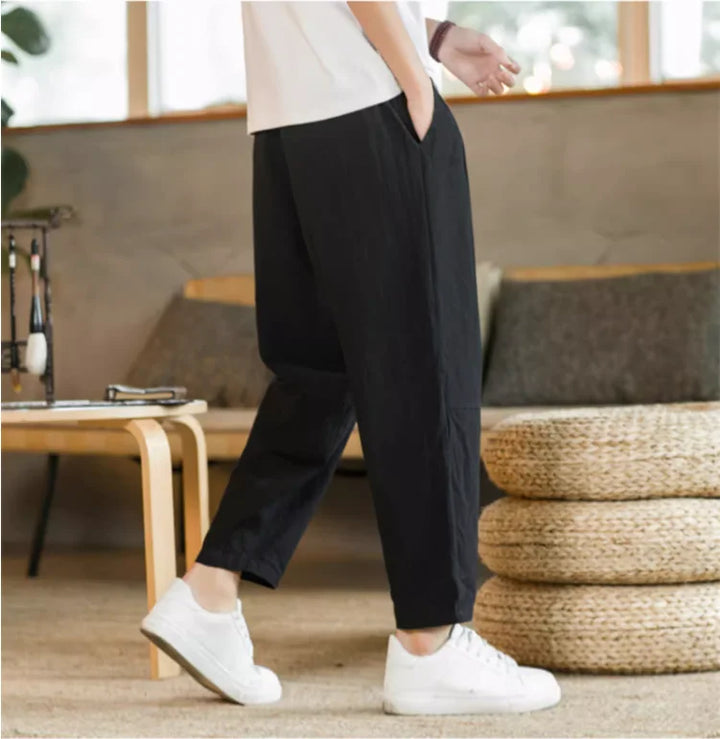 Mitchell Linen Straight Pants