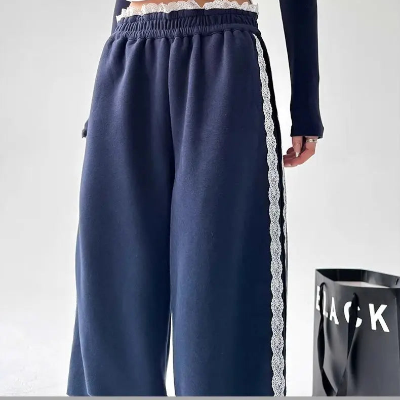 Nadia Relaxed Lace Pants