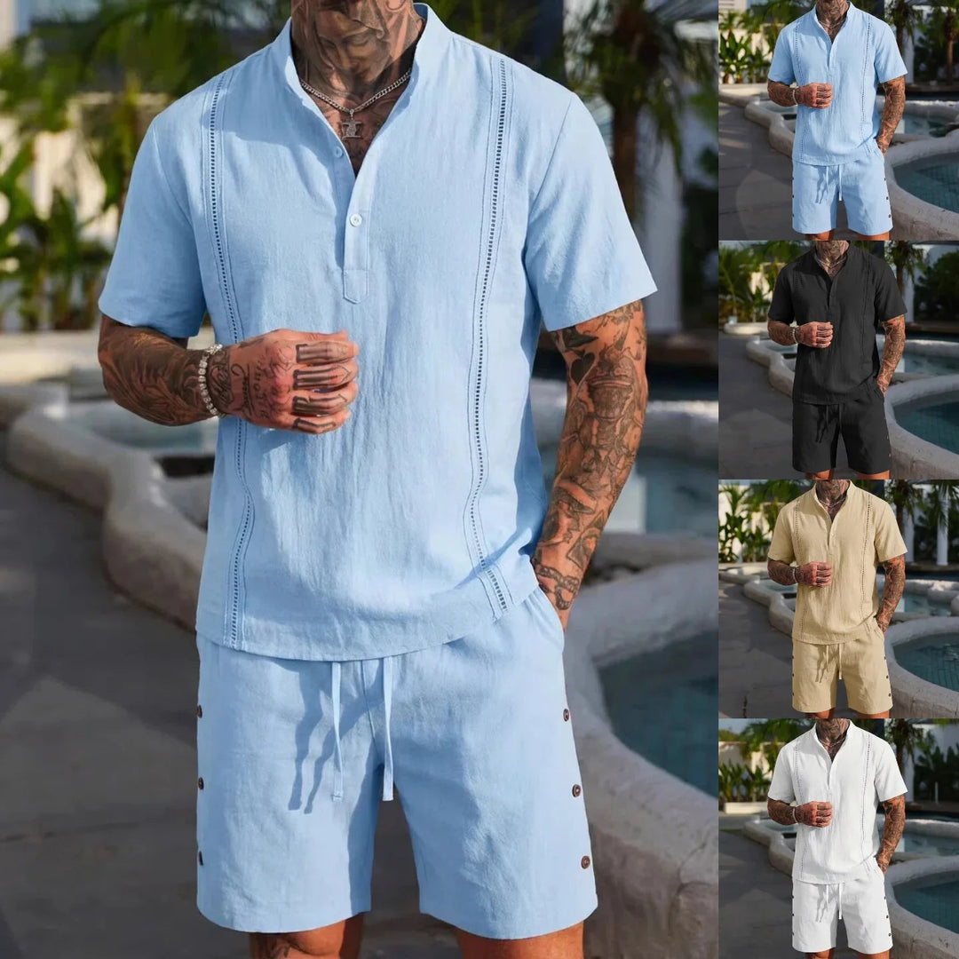 Anderson Linen Shorts Set