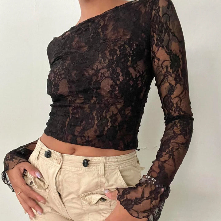Kyra Sheer Mesh Top
