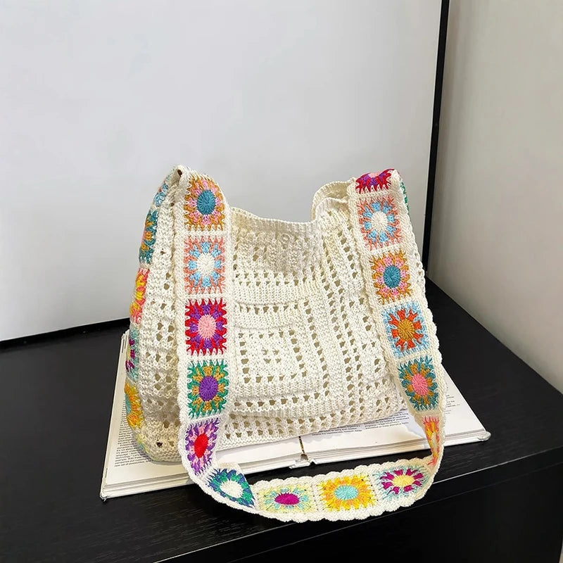 Fiora Crochet Tote Bag
