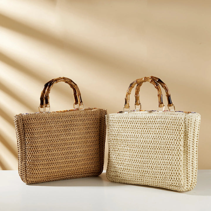 Alora Embroidered Tote Bag