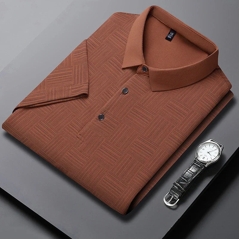 Elvan Check Polo Shirt