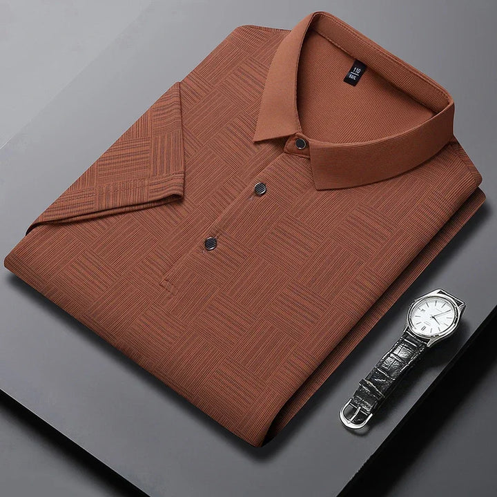 Elvan Check Polo Shirt
