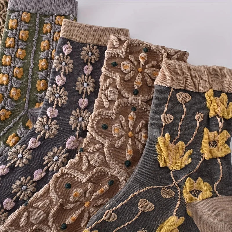 Elegance Bloom Socks