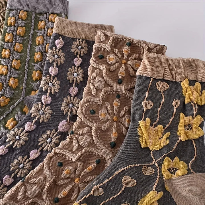 Elegance Bloom Socks