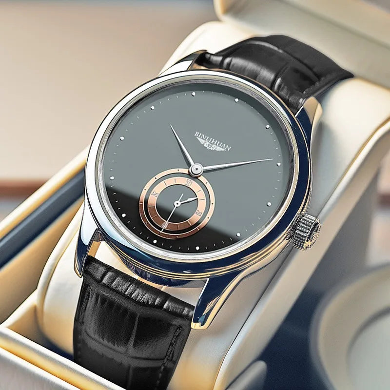 Orvane Leather Strap Watch