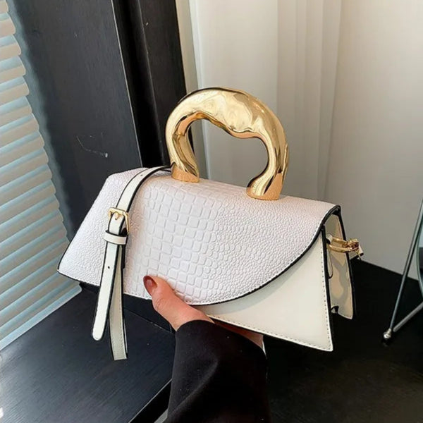 Evania Croc Handbag