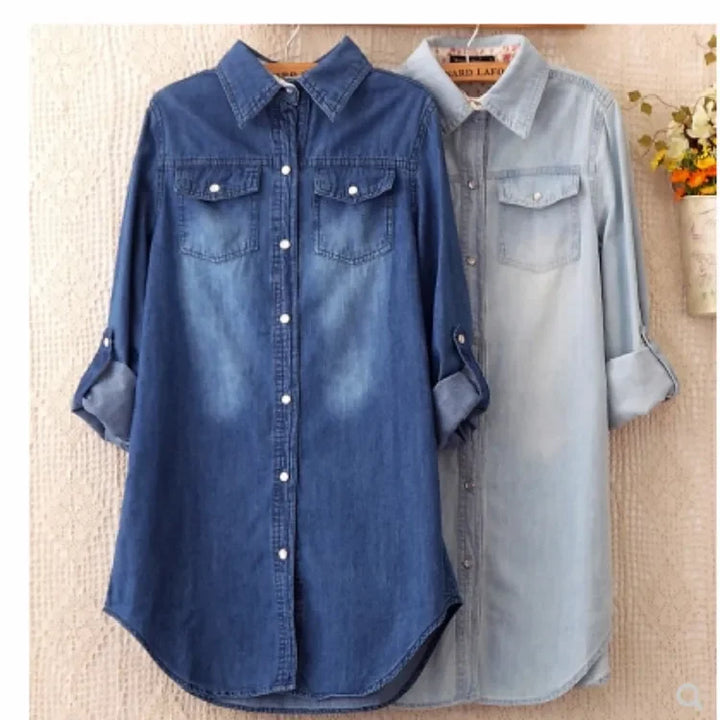 Mariel Denim Shirt Dress