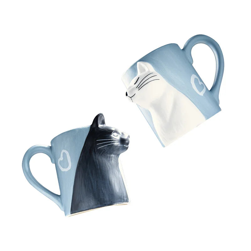 Luna & Eclipse Cat Cups