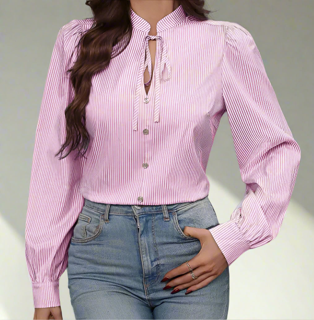 Rhea Stripe Blouse