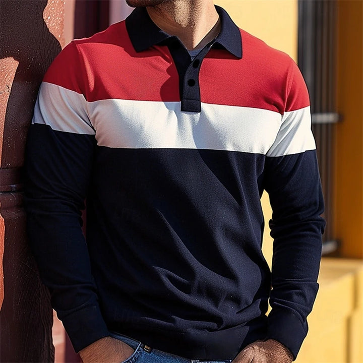 Rowan Blocked Knit Polo