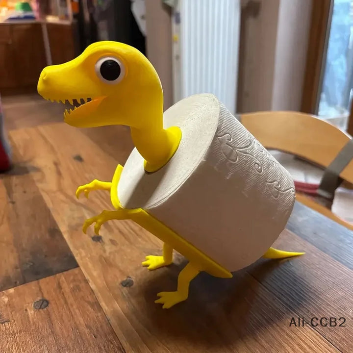 Dinosaur Tissue Holder