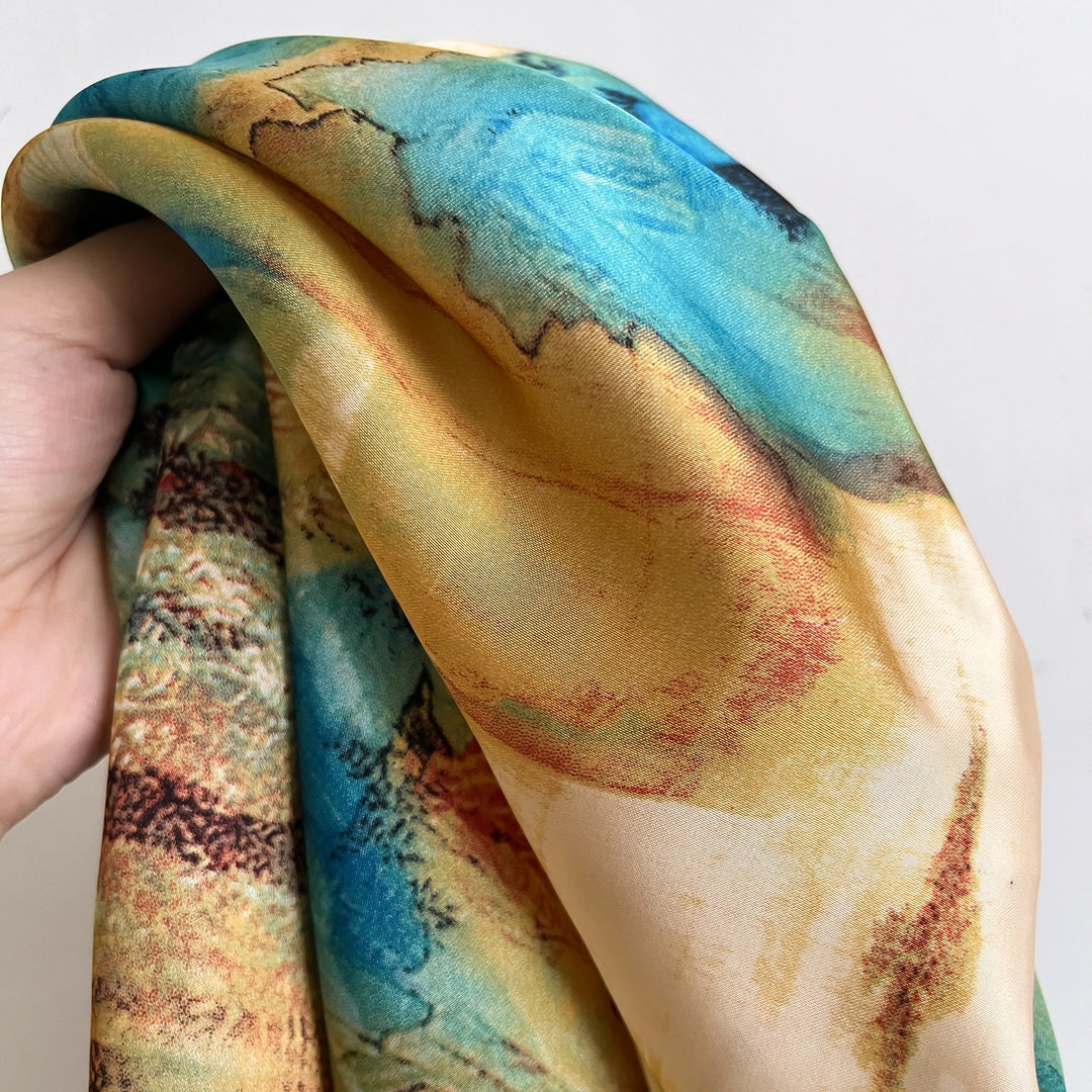 Verina Silk Poncho
