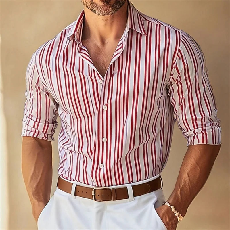 Matteo Tailored Stripe Shirt