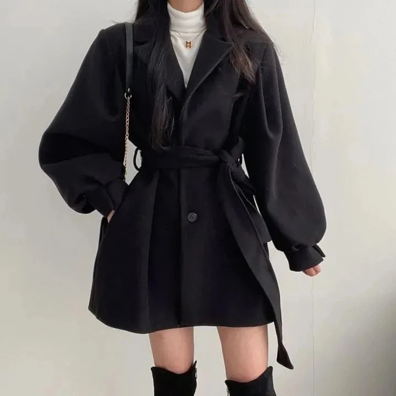 Velvetine Boucle Coat