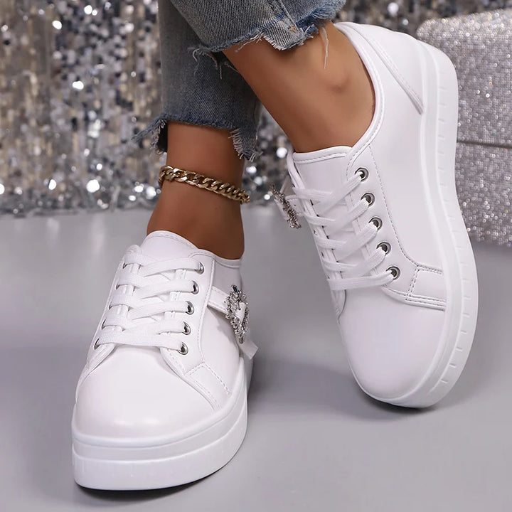 Tessa Jewel Lace Sneakers