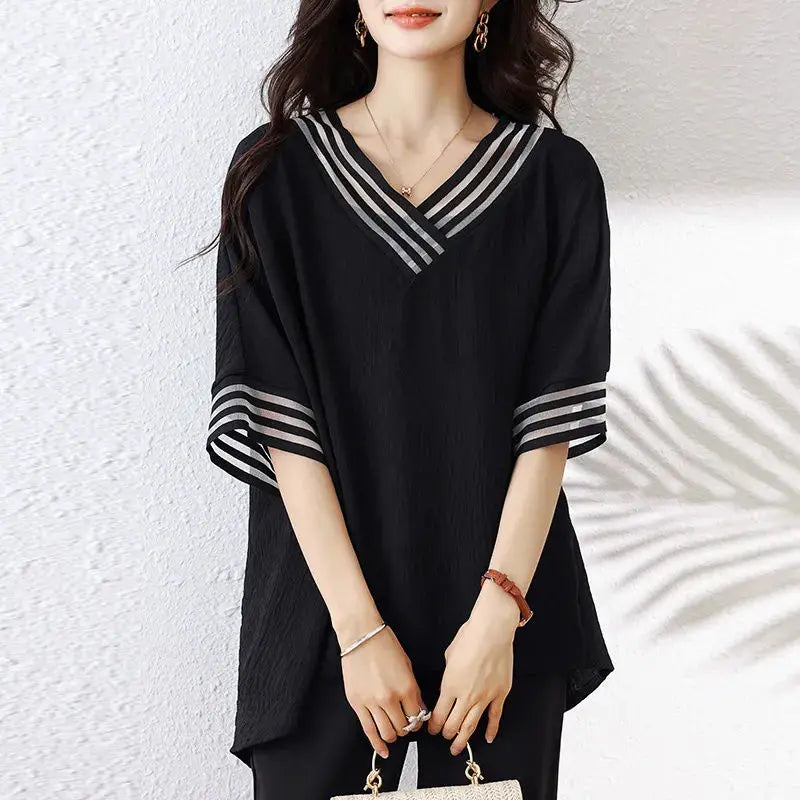 Narelle Italian Striped Top