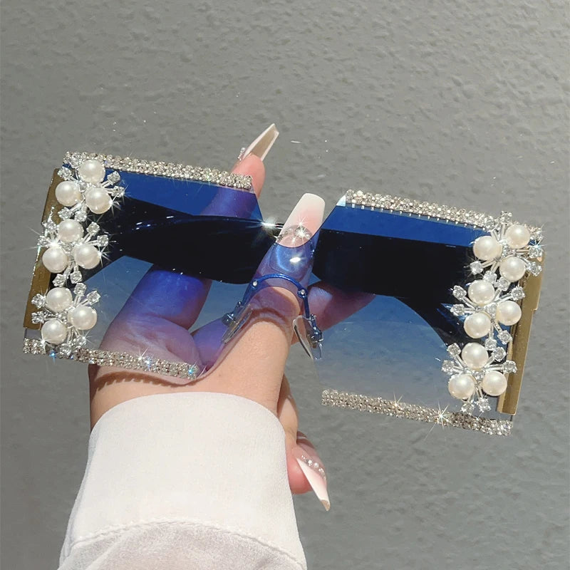 Noemi Pearl Rim Sunglasses